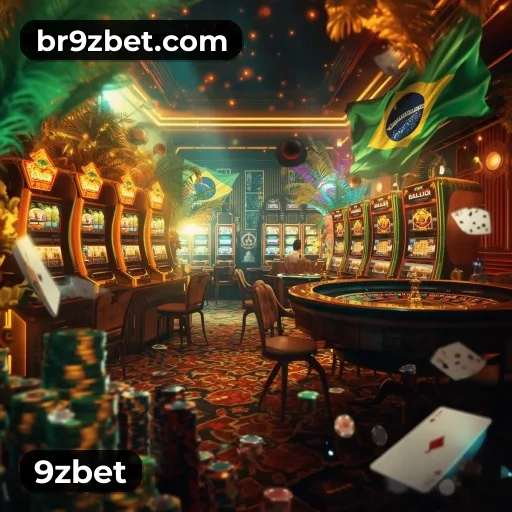 App 9zbet para iOS e Android — interface mobile, login biométrico e PIX integrado