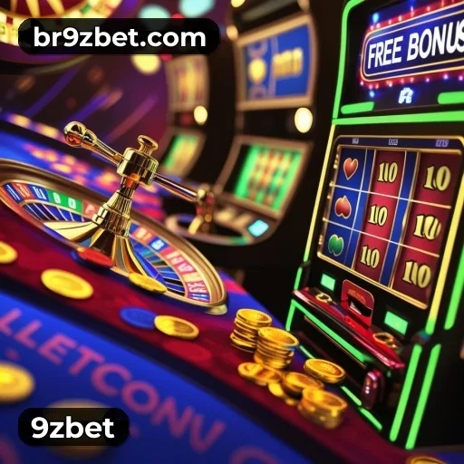 App 9zbet para iOS e Android — interface mobile, login biométrico e PIX integrado